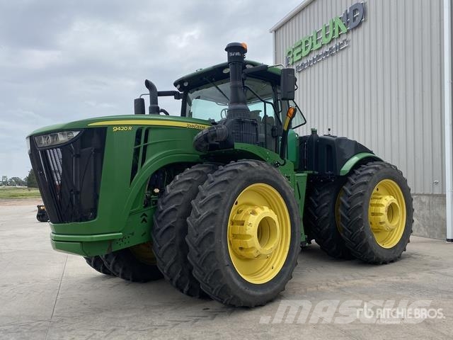 ジョンディア/John Deere 9420Rのトラクターをオークションで購入
