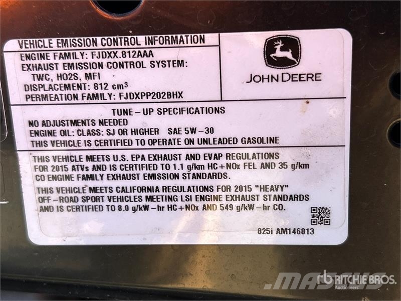 John Deere Gator 825i Utility machines
