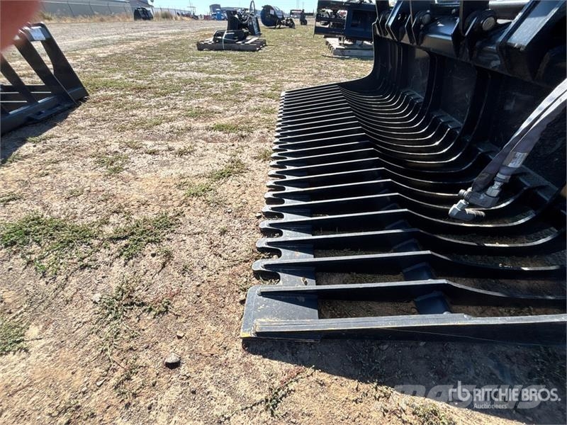 John Deere GR84B 84 in Skeleton Skid Steer Grapple Bucket Gripar
