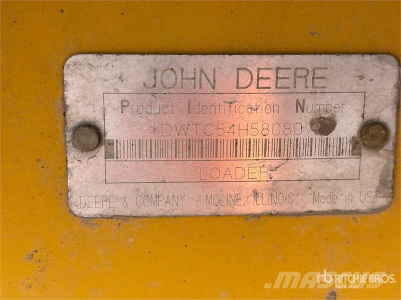 John Deere TC54H Wheel Loader Tekerlekli yükleyiciler