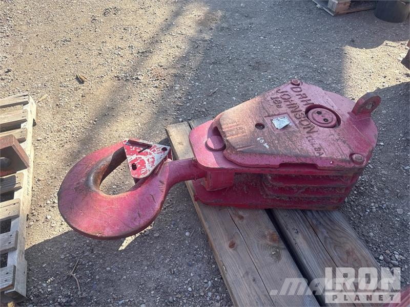 Johnson 18B 54 in 60 ton 3 Sheave Load Block Delovi i oprema za kran