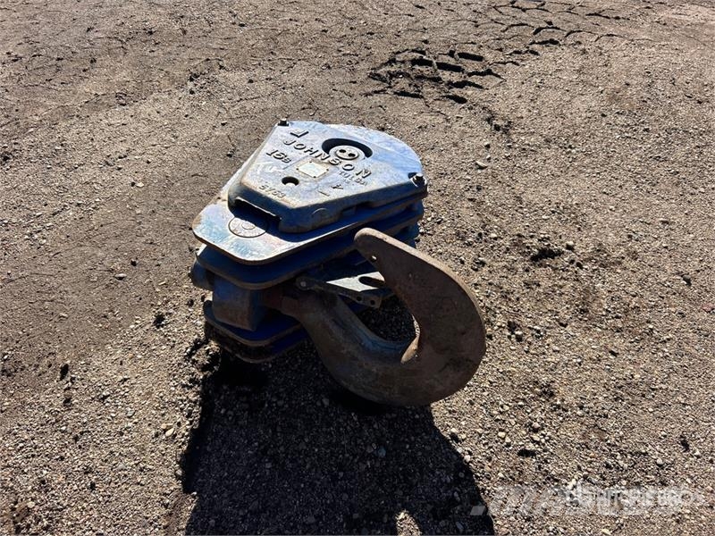 Johnson J600N16RTR 60 ton 5 Sheave Hook Block Diely a zariadenia žeriavov