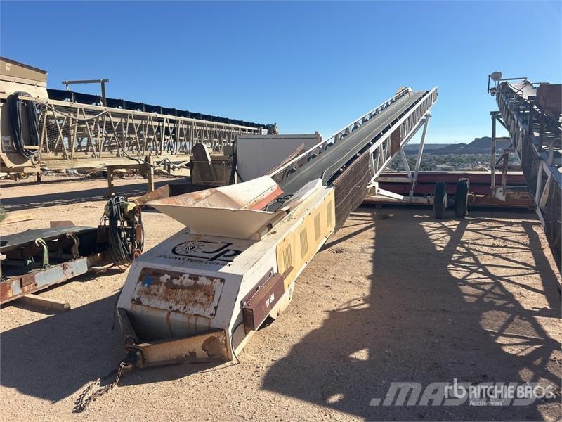 JPConveyors 30 in x 60 ft Portable Stacking Convey Outros Florestal
