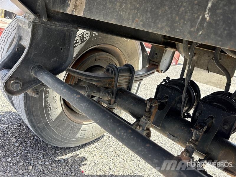 K&H Mfg Spread Axle Pup Transfer Trailer Reboques basculantes