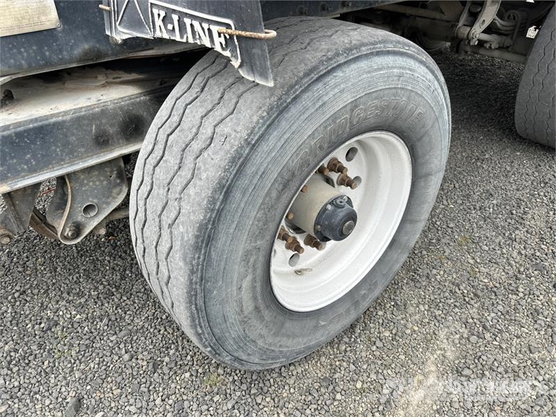 K-Line 15 ft 6 in Tri/A Turntable Pup Dump Trailer Kiperi prikolice