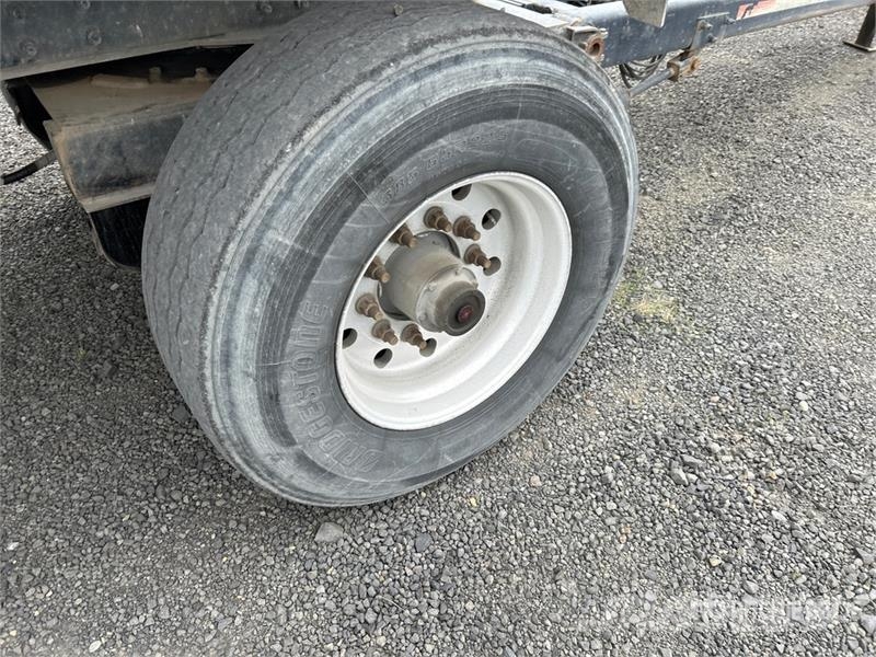 K-Line 15 ft 6 in Tri/A Turntable Pup Dump Trailer Kiperi prikolice