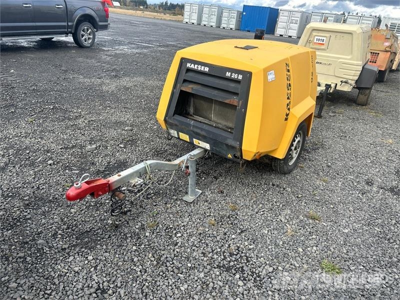 Kaeser M26 92 cfm Mobile Air Compressor Kompresori