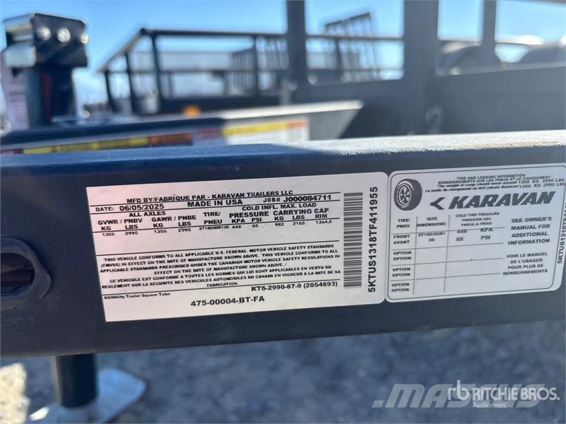 Karavan KTS2990679 9 ft S/A Utility Trailer 기타 트레일러