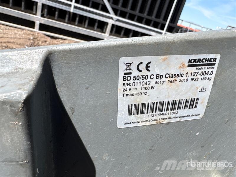 Kärcher of (4) Karcher BD50/50 Walk-Behind Electric Floor Autre remorque agricole