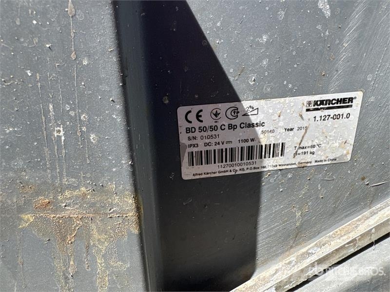 Kärcher of (4) Karcher BD50/50 Walk-Behind Electric Floor Autre remorque agricole