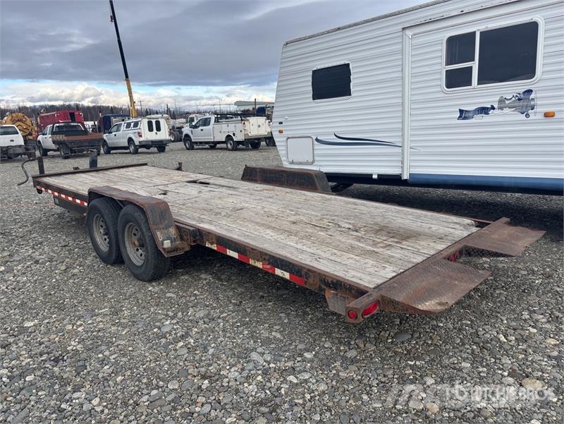Kaufman 23 ft T/A Tilt Deck Trailer Zemie treileri