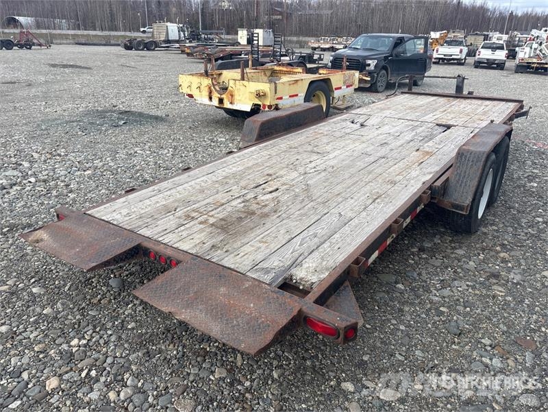 Kaufman 23 ft T/A Tilt Deck Trailer Zemie treileri