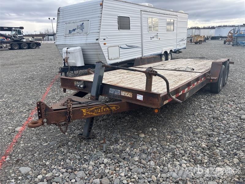 Kaufman 23 ft T/A Tilt Deck Trailer Zemie treileri