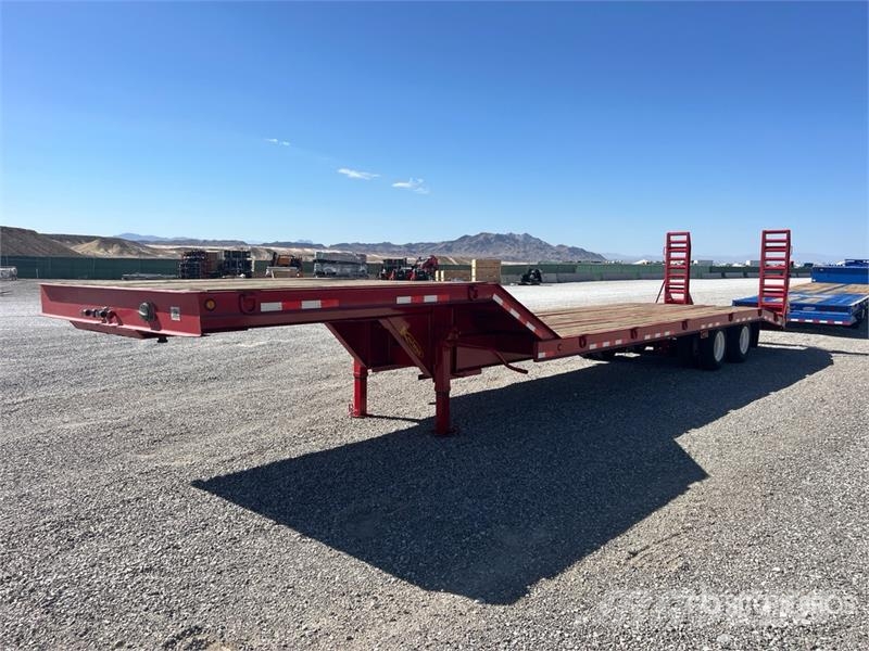 Kaufman 42 ft T/A Equipment Trailer 車輛運輸拖車