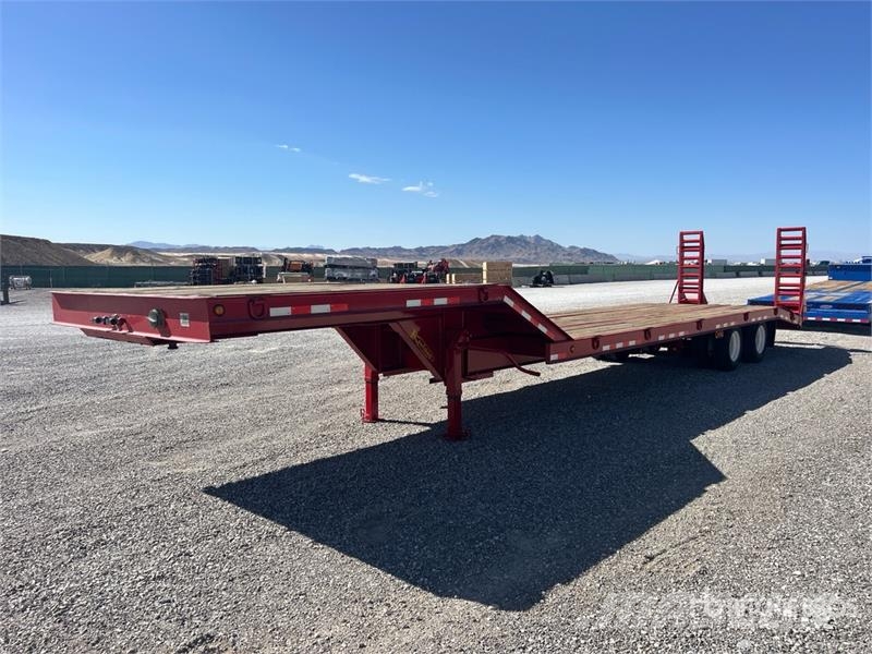 Kaufman 42 ft T/A Equipment Trailer 車輛運輸拖車