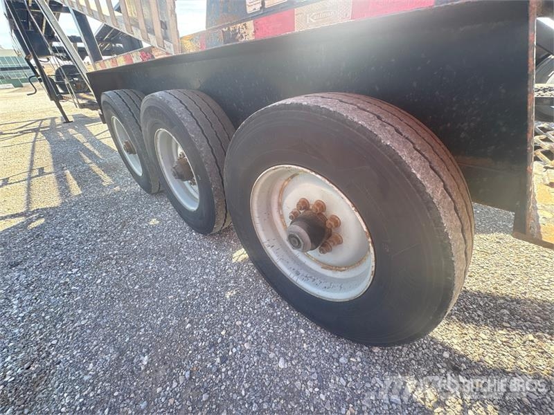 Kaufman Max 5 Tri/A 5 Car Open Car Carrier Trailer Autotransport-Auflieger