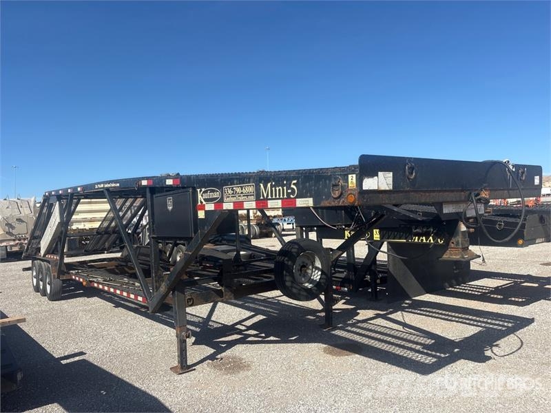 Kaufman Max 5 Tri/A 5 Car Open Car Carrier Trailer Autotransport-Auflieger