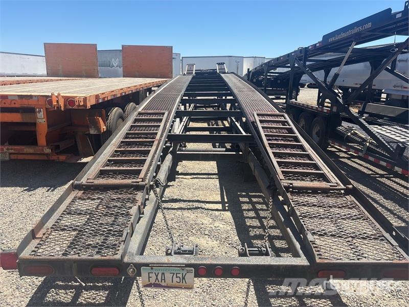 Kaufman T/A Open Car Carrier Trailer Semi remorque porte engin