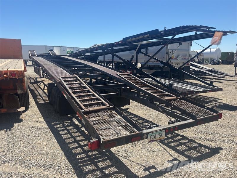 Kaufman T/A Open Car Carrier Trailer Semi remorque porte engin