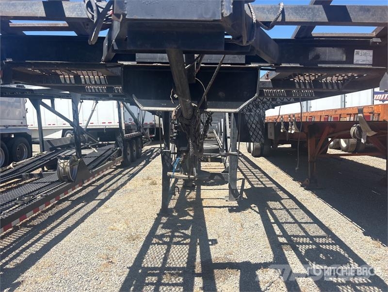 Kaufman T/A Open Car Carrier Trailer Semi remorque porte engin