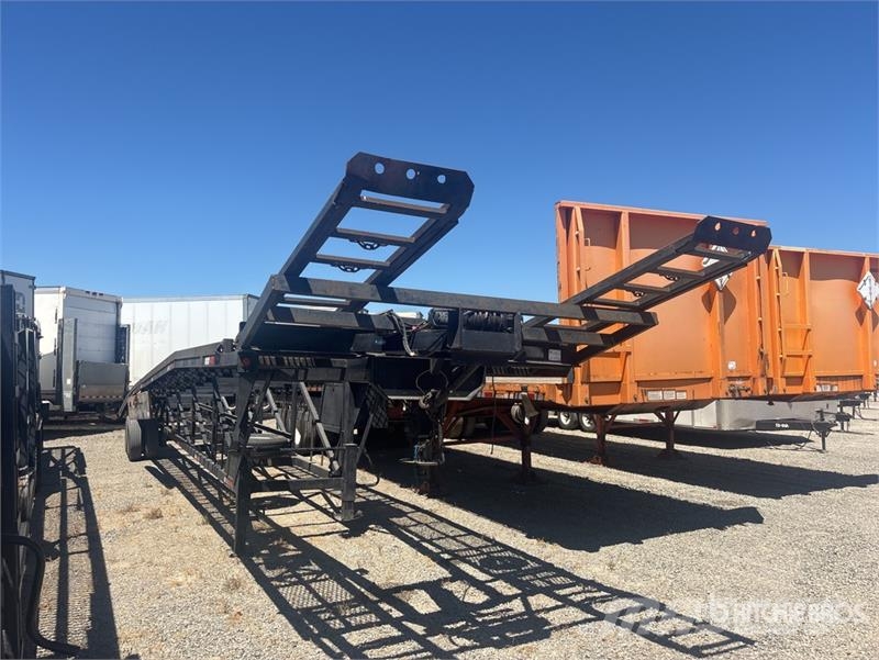 Kaufman T/A Open Car Carrier Trailer Semi remorque porte engin
