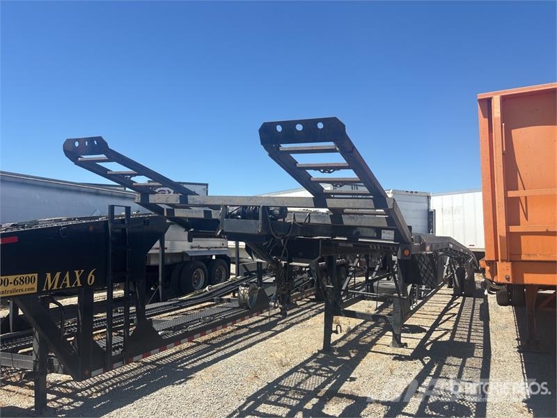 Kaufman T/A Open Car Carrier Trailer Semi remorque porte engin