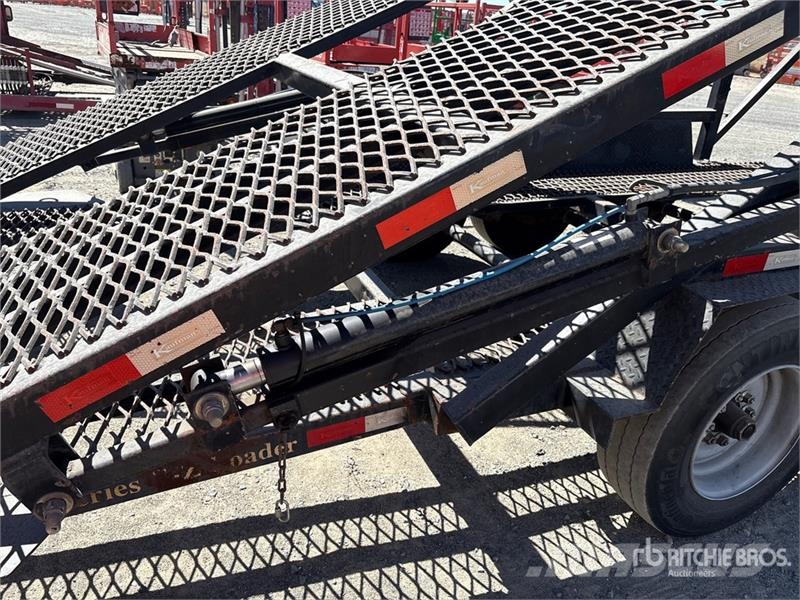 Kaufman Tri/A Open Car Carrier Trailer نصف مقطورات مركبات النقل