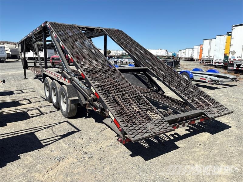 Kaufman Tri/A Open Car Carrier Trailer نصف مقطورات مركبات النقل