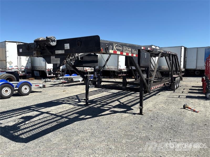 Kaufman Tri/A Open Car Carrier Trailer نصف مقطورات مركبات النقل