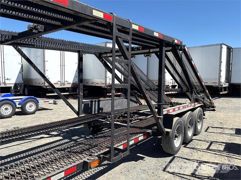 Kaufman Tri/A Open Car Carrier Trailer نصف مقطورات مركبات النقل