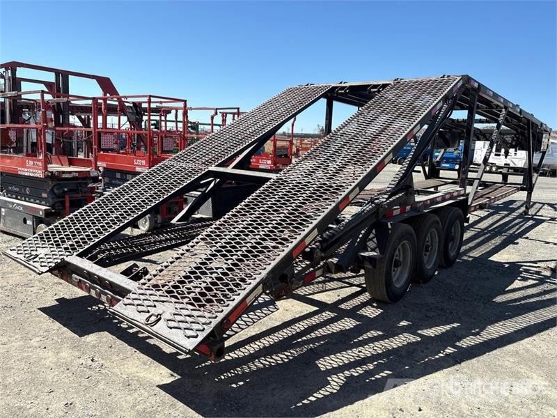Kaufman Tri/A Open Car Carrier Trailer نصف مقطورات مركبات النقل