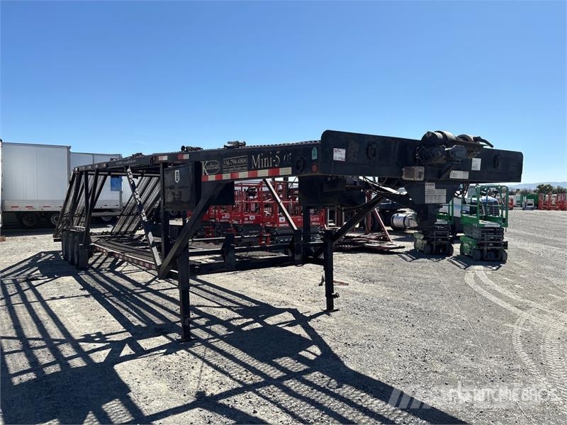 Kaufman Tri/A Open Car Carrier Trailer نصف مقطورات مركبات النقل
