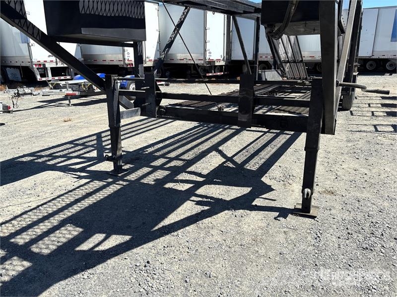 Kaufman Tri/A Open Car Carrier Trailer نصف مقطورات مركبات النقل