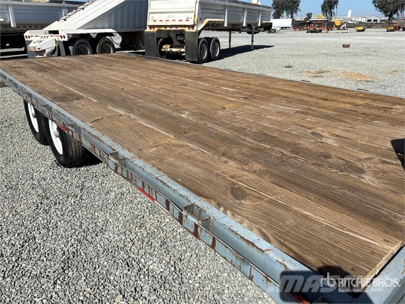 Kawklawlin 20 ft T/A Gooseneck Equipment Trailer Remolques para transporte de vehículos