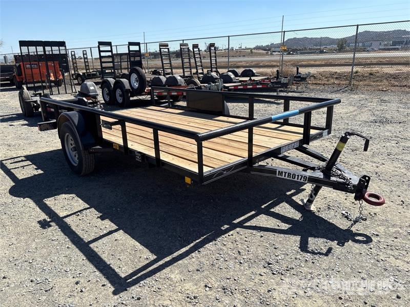 Kearney BSSTDUT7712 12 ft S/A Utility Trailer Andre anhængere