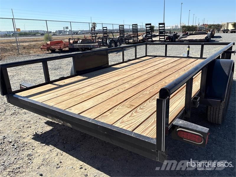 Kearney BSSTDUT7712 12 ft S/A Utility Trailer Andre anhængere