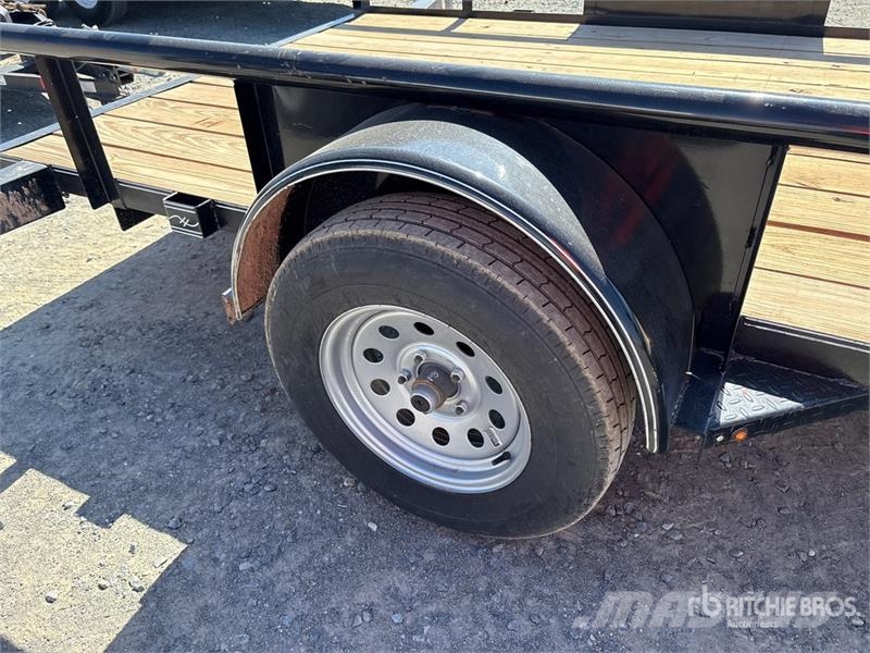 Kearney BSSTDUT7712 12 ft S/A Utility Trailer Andre anhængere