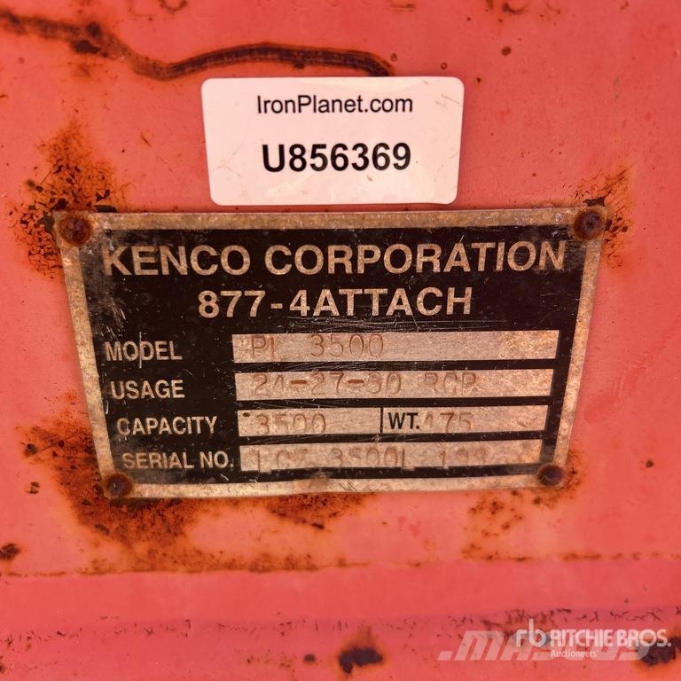 Kenco PL3500 Pipe Lifter 管道設備