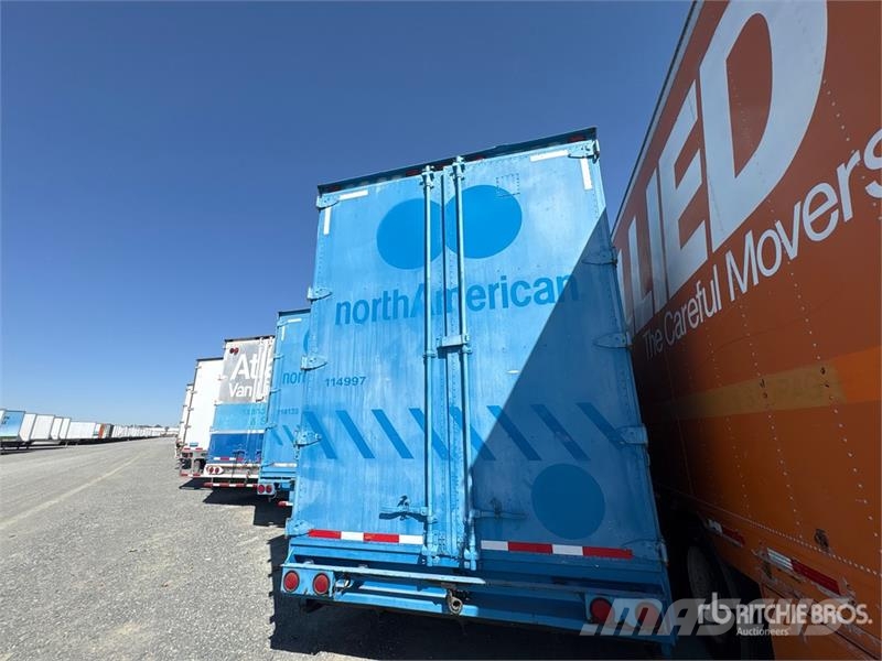 Kentucky 50 ft x 102 in T/A Van Trailer Cajas de remolque