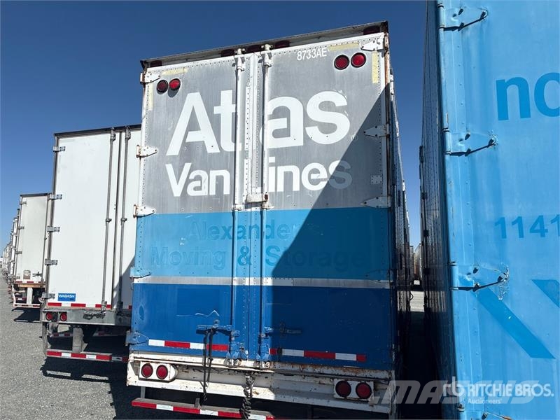  Kentucky 51 ft x 102 in T/A Van Trailer Furgons