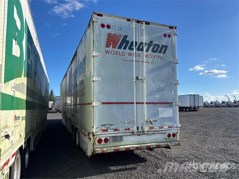 Kentucky 53 ft x 102 in T/A Van Trailer Furgons
