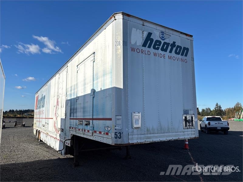 Kentucky 53 ft x 102 in T/A Van Trailer Furgons