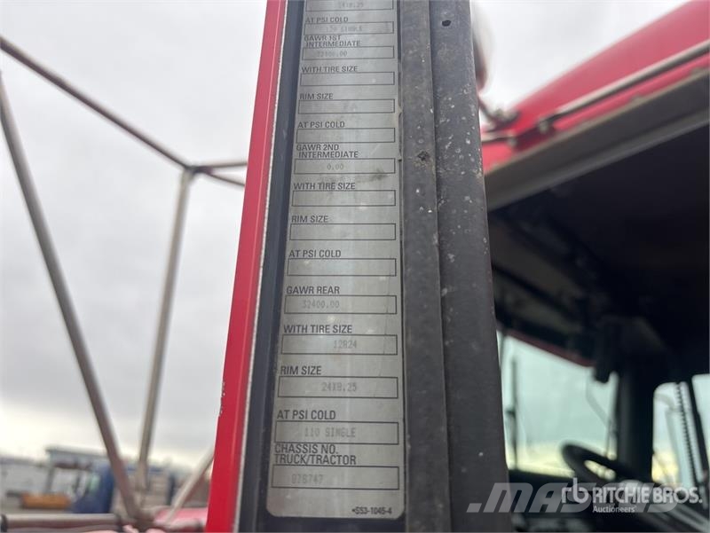 Kenworth C500B مركبات إصلاح الأعطال