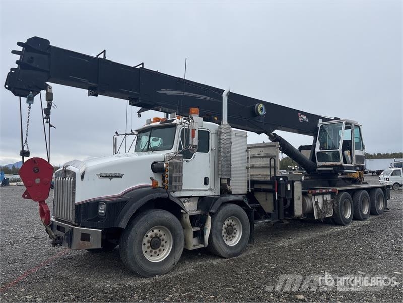 Kenworth Hydra-Lift HL40TC85 40 ton Straight Boom on Kenwo Smagās mašīnas ar celtni