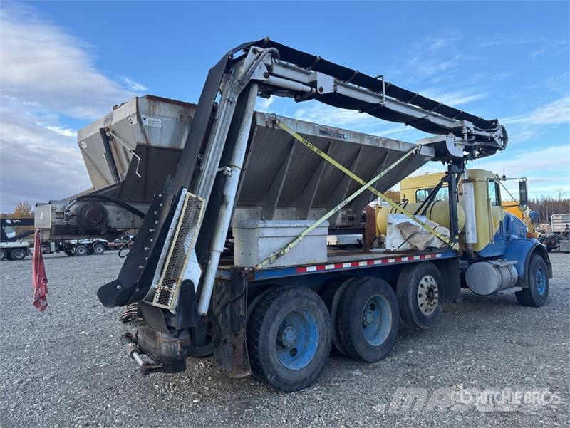 Kenworth on Kenworth T800 6x4 Stone Spreader Truck 碎石混凝土機械