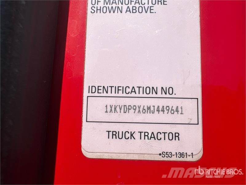 Kenworth T-680 6x4 T/A Day Cab Truck Tractor Prime Movers