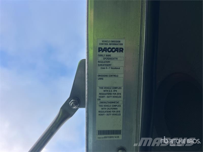 Kenworth T370 Dzērienu piegāds kravas mašīnas