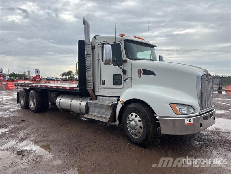 Kenworth T660 Platformos/ Pakrovimas iš šono