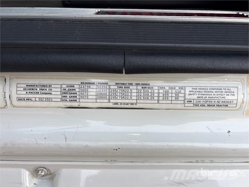 Kenworth T680 Motrici e Trattori Stradali