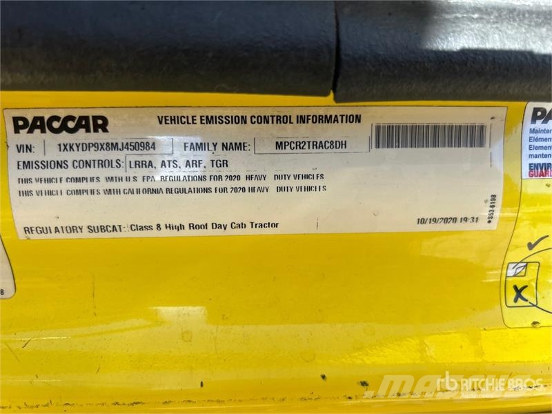 Kenworth T680 4000 gal 6x4 Water Truck Autocisterne